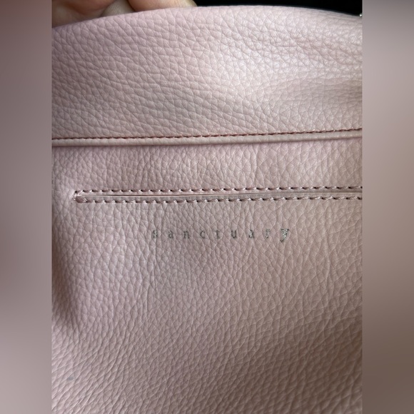 SANCTUARY BY ANTHROPOLOGIE BLUSH PINK CROSSBODY PURSE - Picture 3 of 5